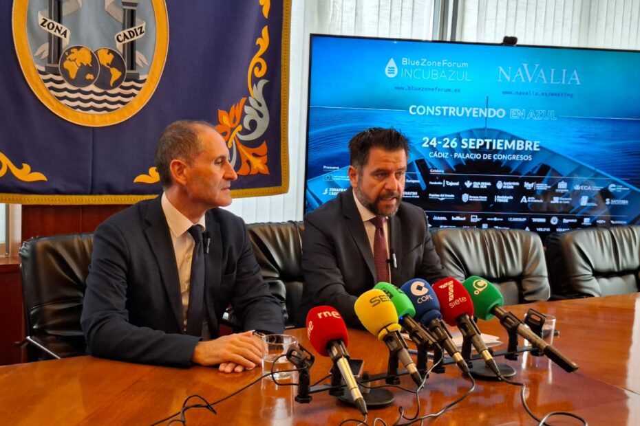Zona Franca Y Navalia celebrarán la semana que viene Blue Zone Forum-Navalia Meeting 2025 en Cádiz