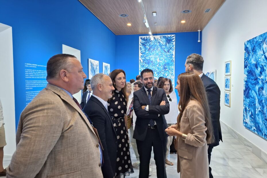 Inauguración de la exposición de Ingrid Haubrich